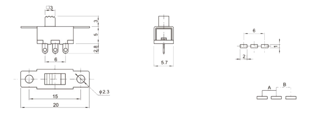 SS-1P2T-16 尺寸图