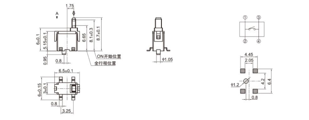 XW-015 尺寸图